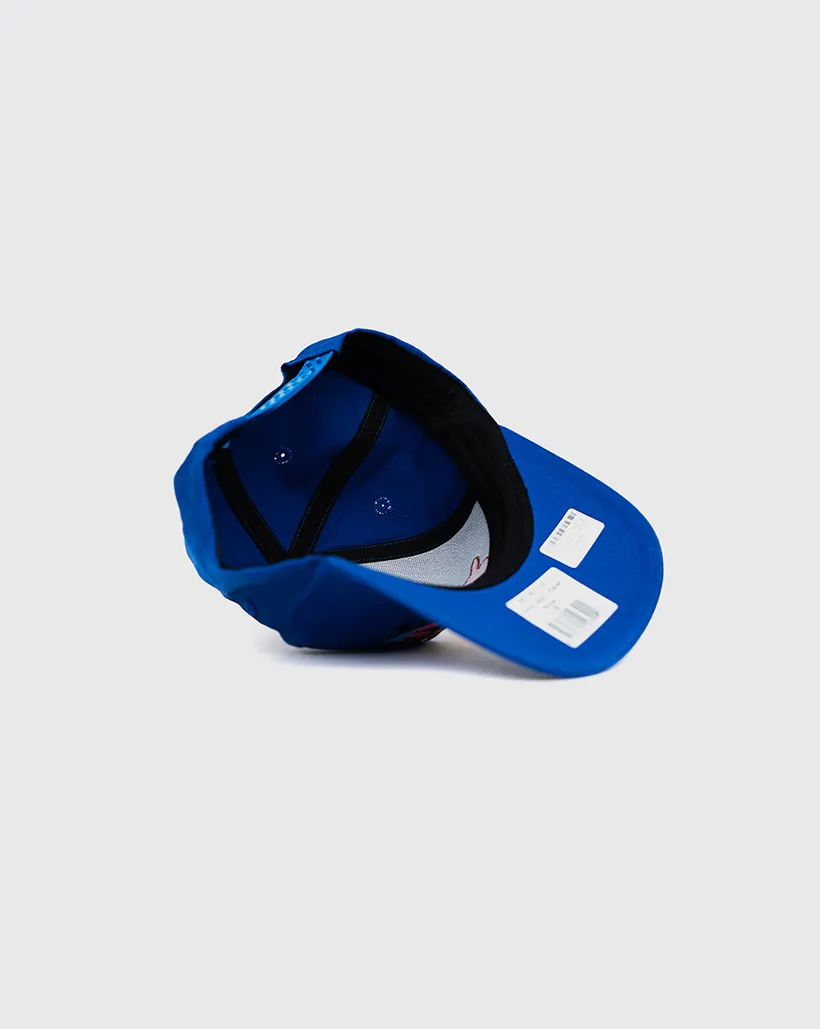 Frog Dino Logo 5 Panel Hat - Royal Blue