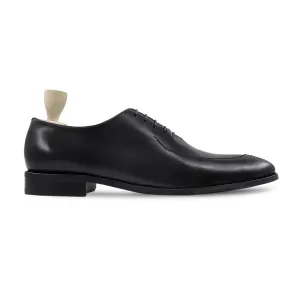 Geezil - Men's Black Calf Leather Wholecut Shoe