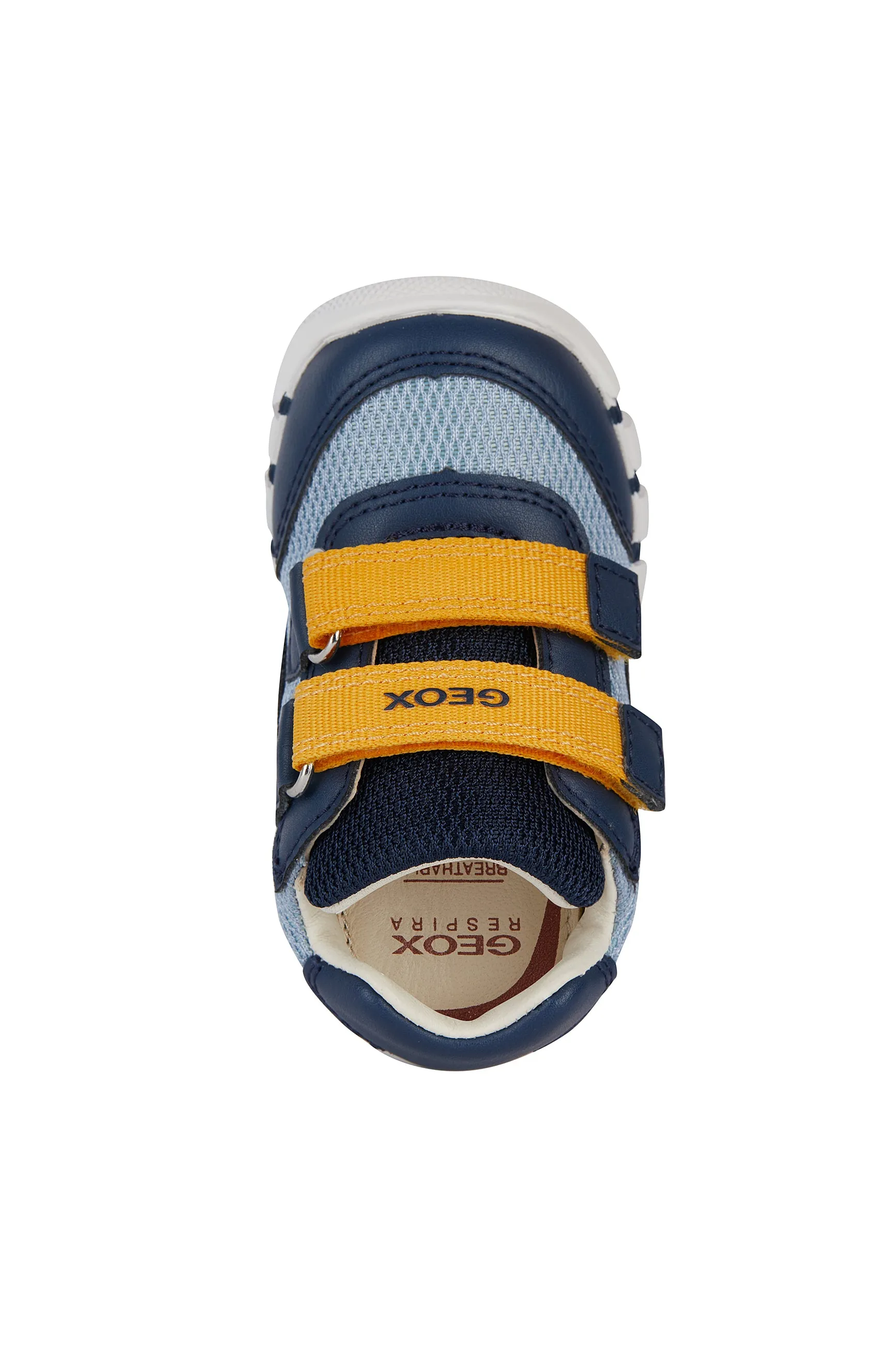 Geox Iupidoo Boys Light Sky Blue Navy Trainer