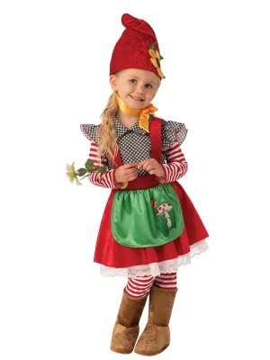 Girls Costume - Garden Gnome Girl