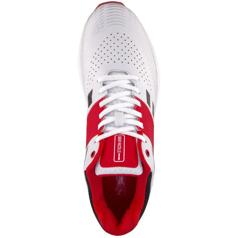 Gray Nicolls Players Full Spike Size:8 Cricket Shoe - White