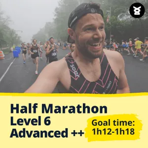 Half Marathon Plan Advanced Plus Plus - L6