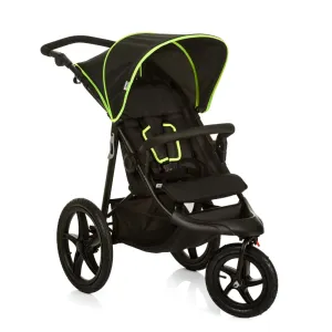 Hauck Runner Stroller (Black/Neon Yellow)