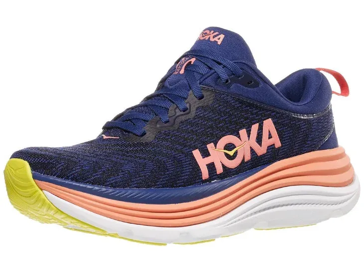 Hoka | Gaviota 5 | Women's | Evening Sky/Coral