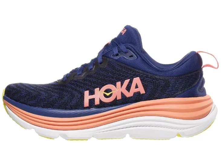 Hoka | Gaviota 5 | Women's | Evening Sky/Coral