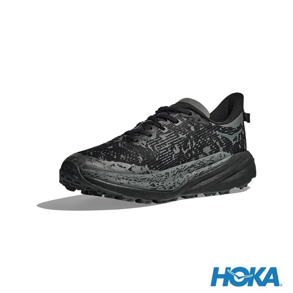 HOKA 男 Speedgoat 6 Goretex 寬楦 健行鞋 黑/灰黑 HO1155770BCKT