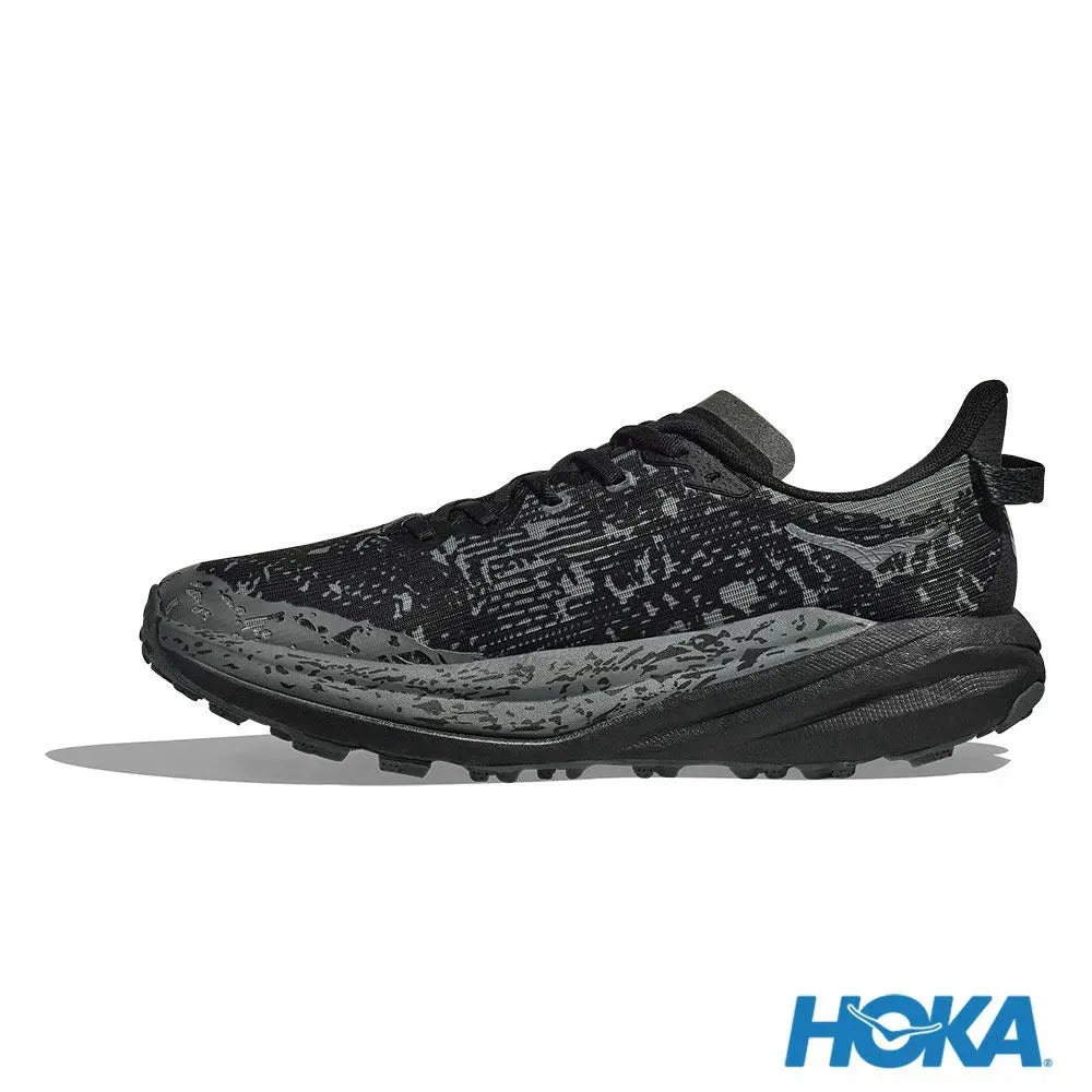 HOKA 男 Speedgoat 6 Goretex 寬楦 健行鞋 黑/灰黑 HO1155770BCKT