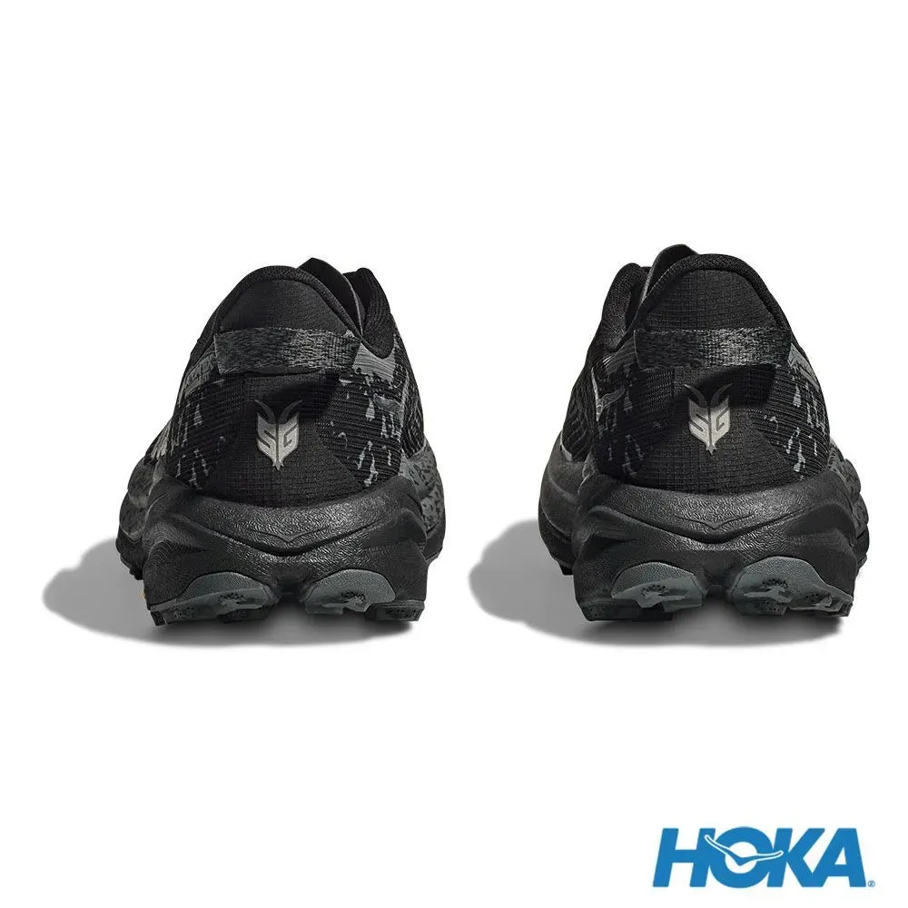 HOKA 男 Speedgoat 6 Goretex 寬楦 健行鞋 黑/灰黑 HO1155770BCKT