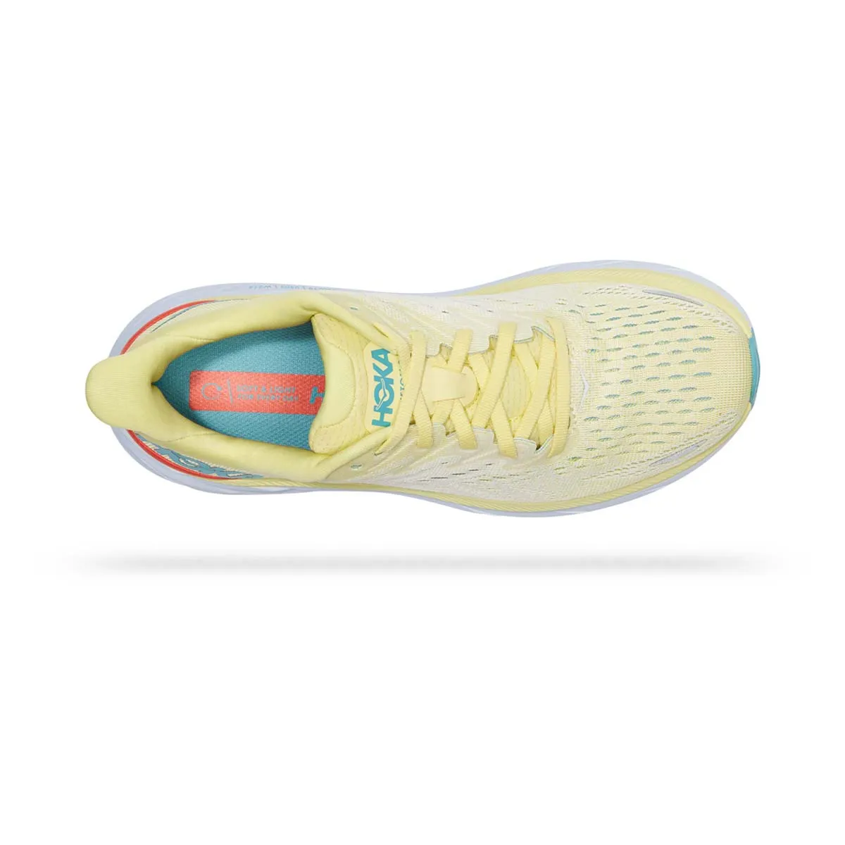 'Hoka' Women's Clifton 8 - Yellow Pear / Sweet Corn