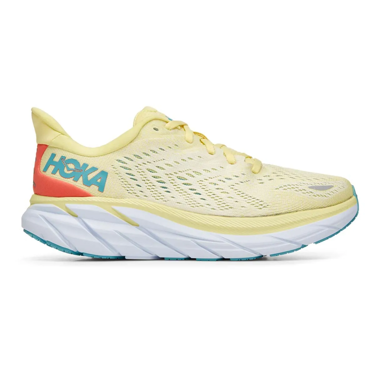 'Hoka' Women's Clifton 8 - Yellow Pear / Sweet Corn