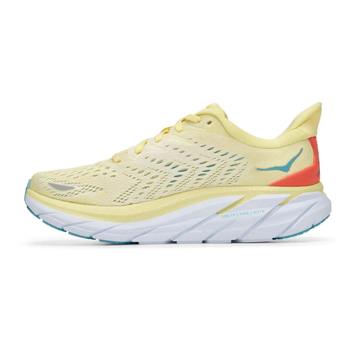 'Hoka' Women's Clifton 8 - Yellow Pear / Sweet Corn