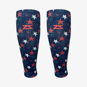 Illustrated Stars Compression Leg Sleeves