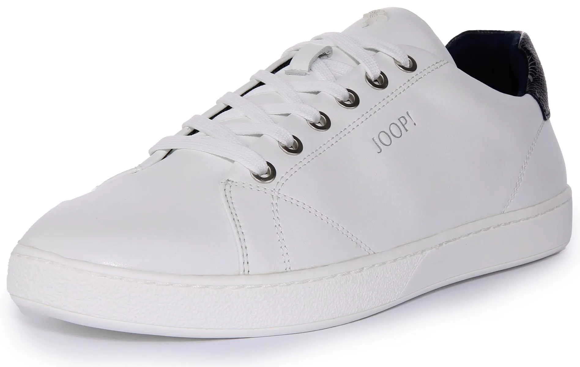 Joop! Cortina Fine In White Navy For Men