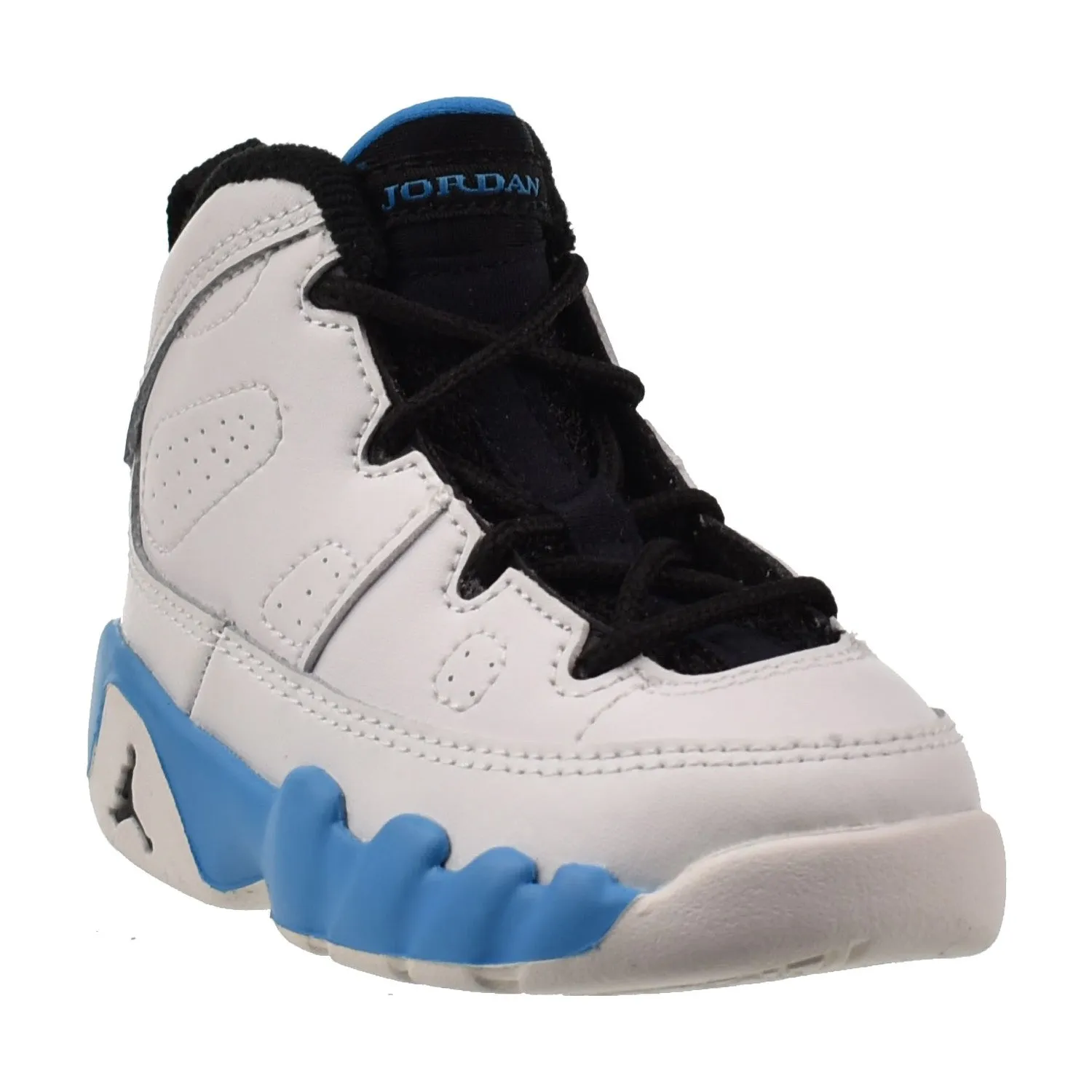 Jordan 9 Retro (TD) Toddler Shoes Summit White-Black-Dark Powder Blue