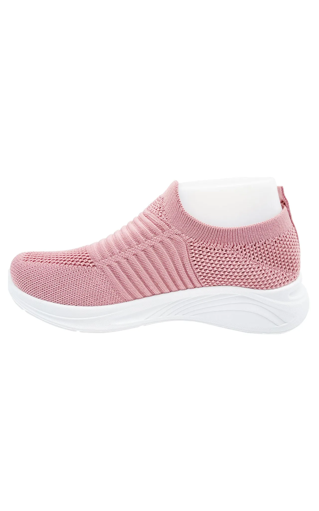 Joy Trainers | Slip On | Pink