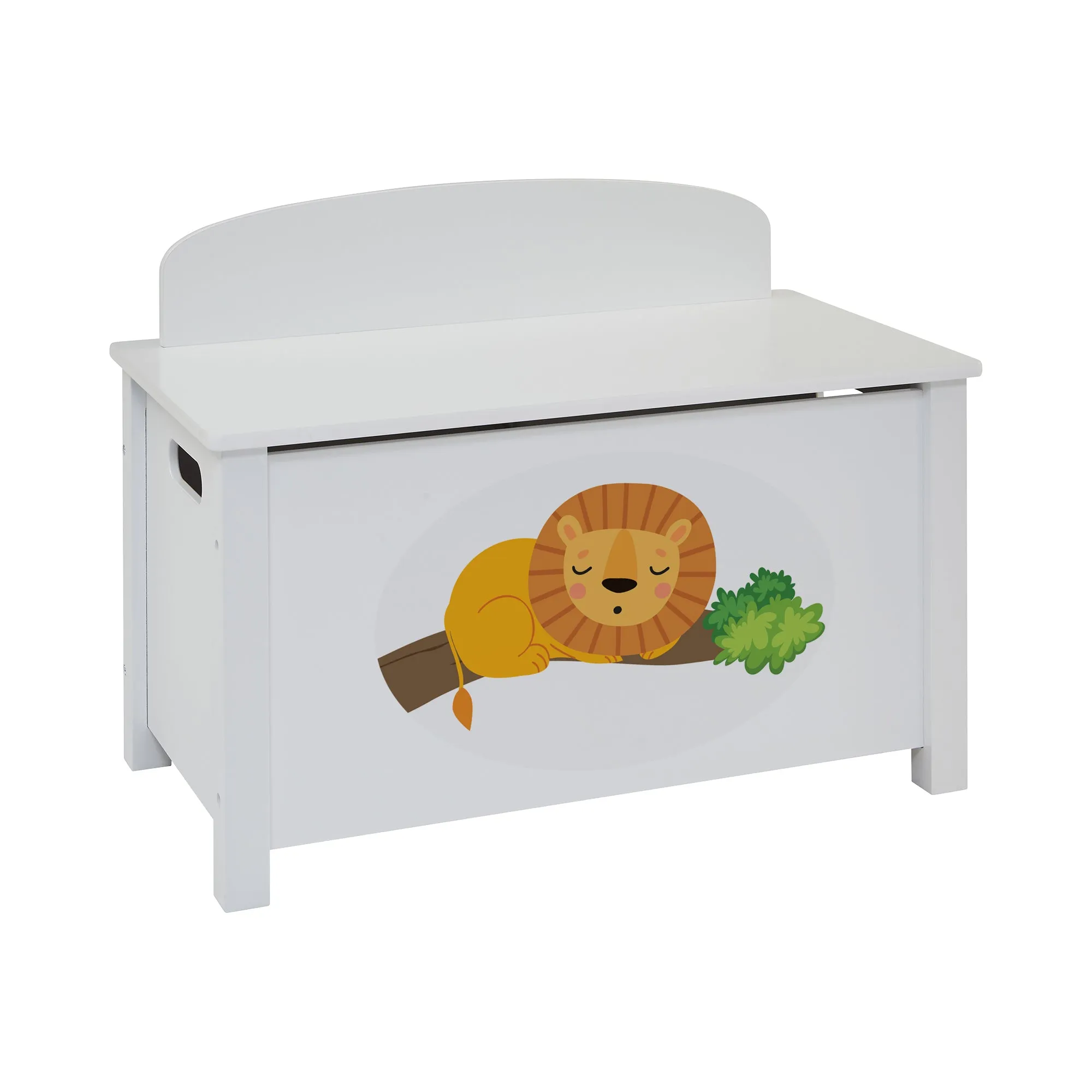 Kid’s Wooden Jungle Toy Box