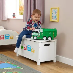 Kid's Wooden Transport Toy Box