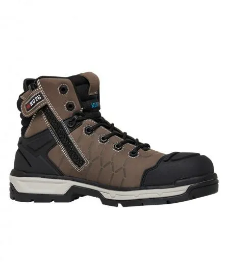 King Gee Quantum Hybrid Zip/Lace Composite Toe Work Boots (K27120)