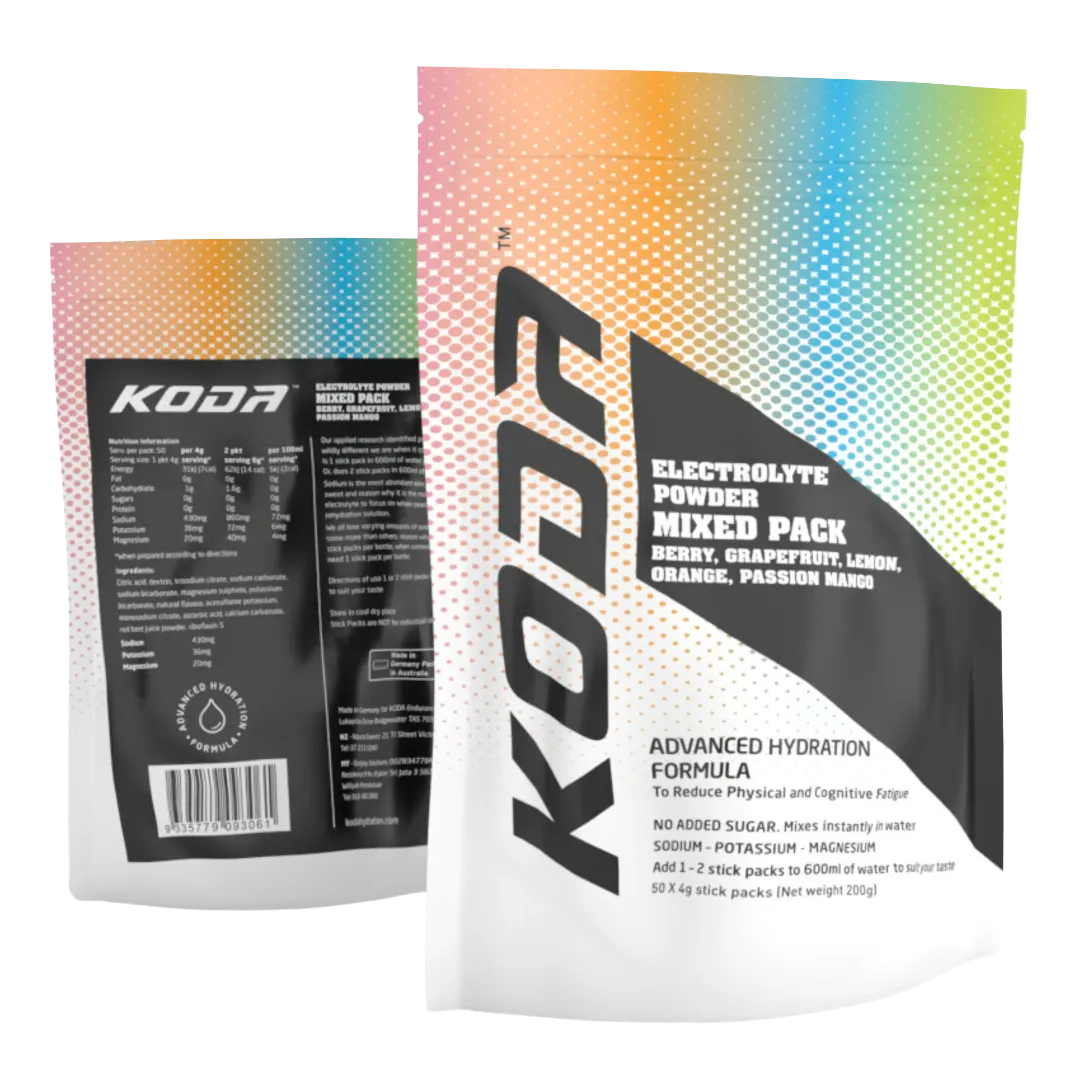 Koda Nutrition - Electrolyte Powder Mixed Pack - 50 Sticks