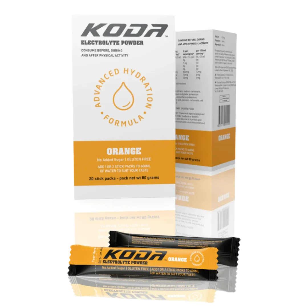 Koda Nutrition - Electrolyte Powder Sticks - Orange