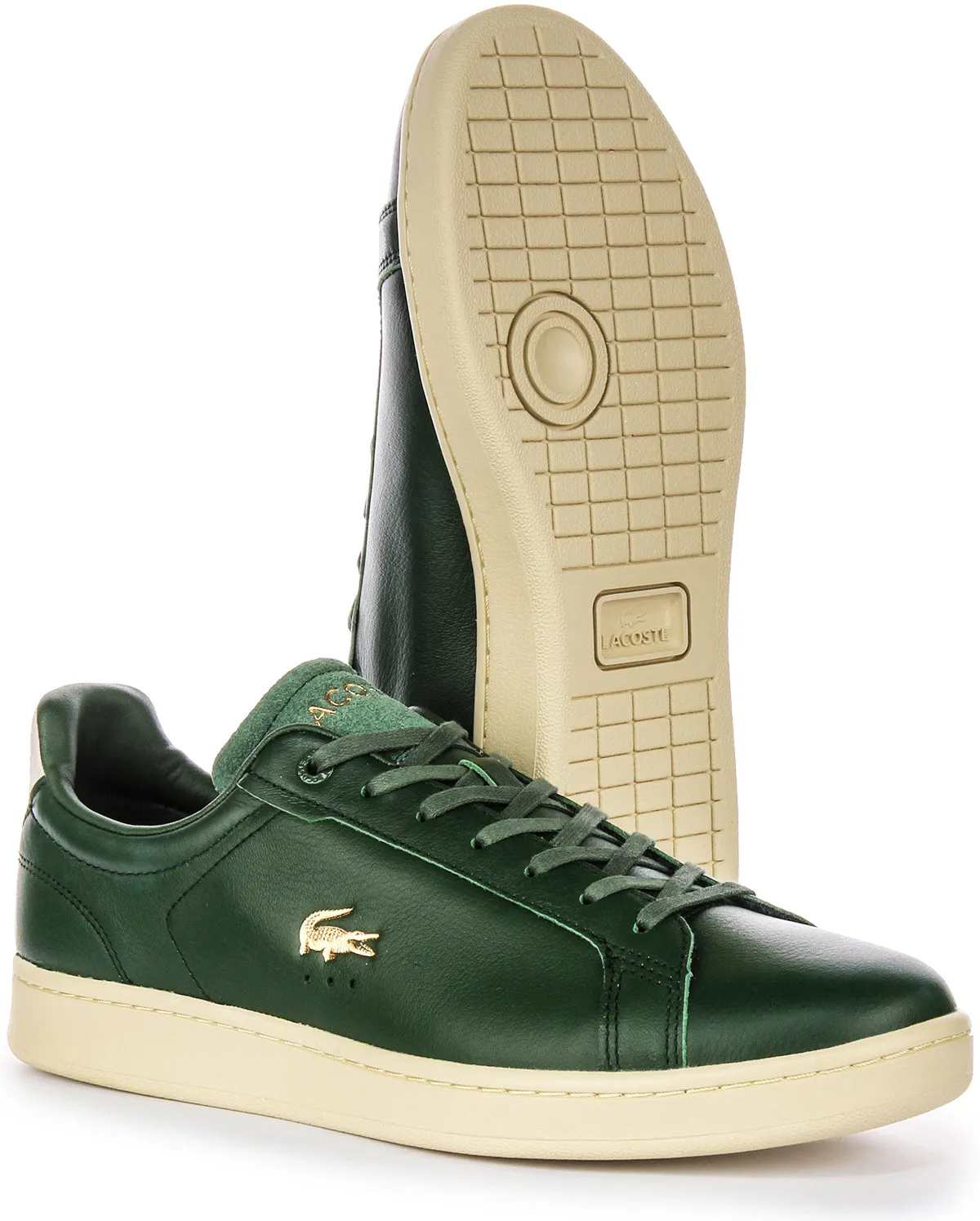 Lacoste Carnaby Pro In Dark Green For Men