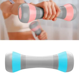 Ladies Home Adjustable Weight Fitness Dumbbells Arm Muscle Shaper, Weight: 2kg（Blue）