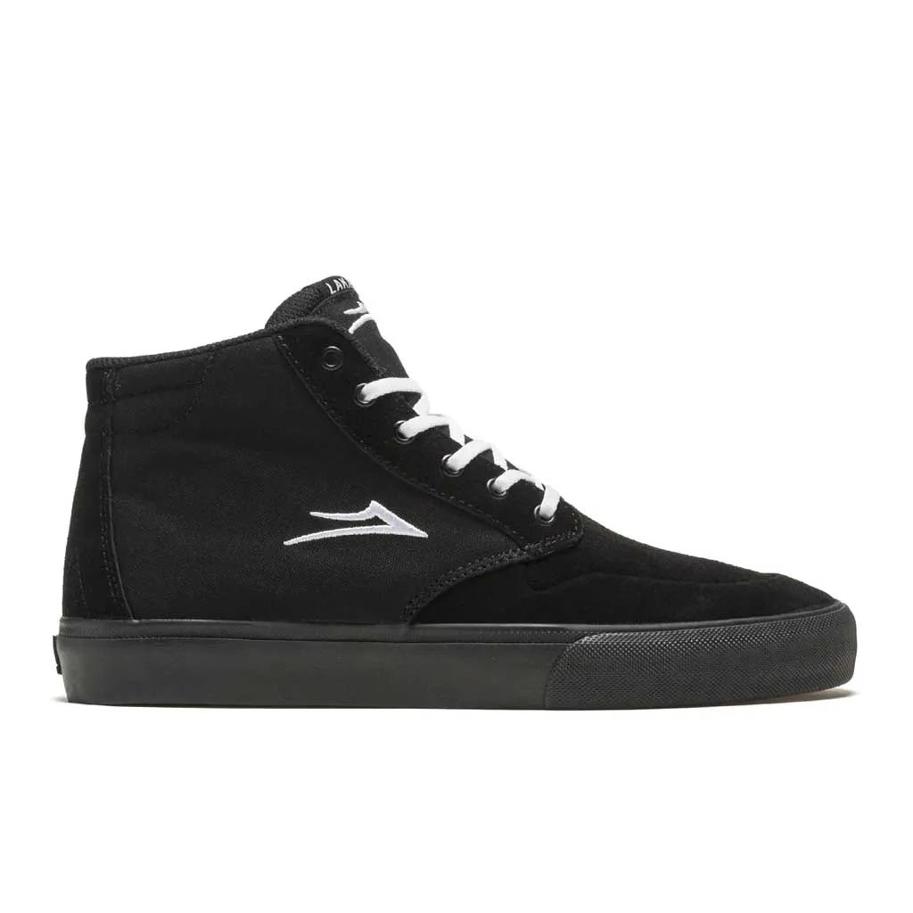 Lakai Riley 3 High - Black/Black Suede