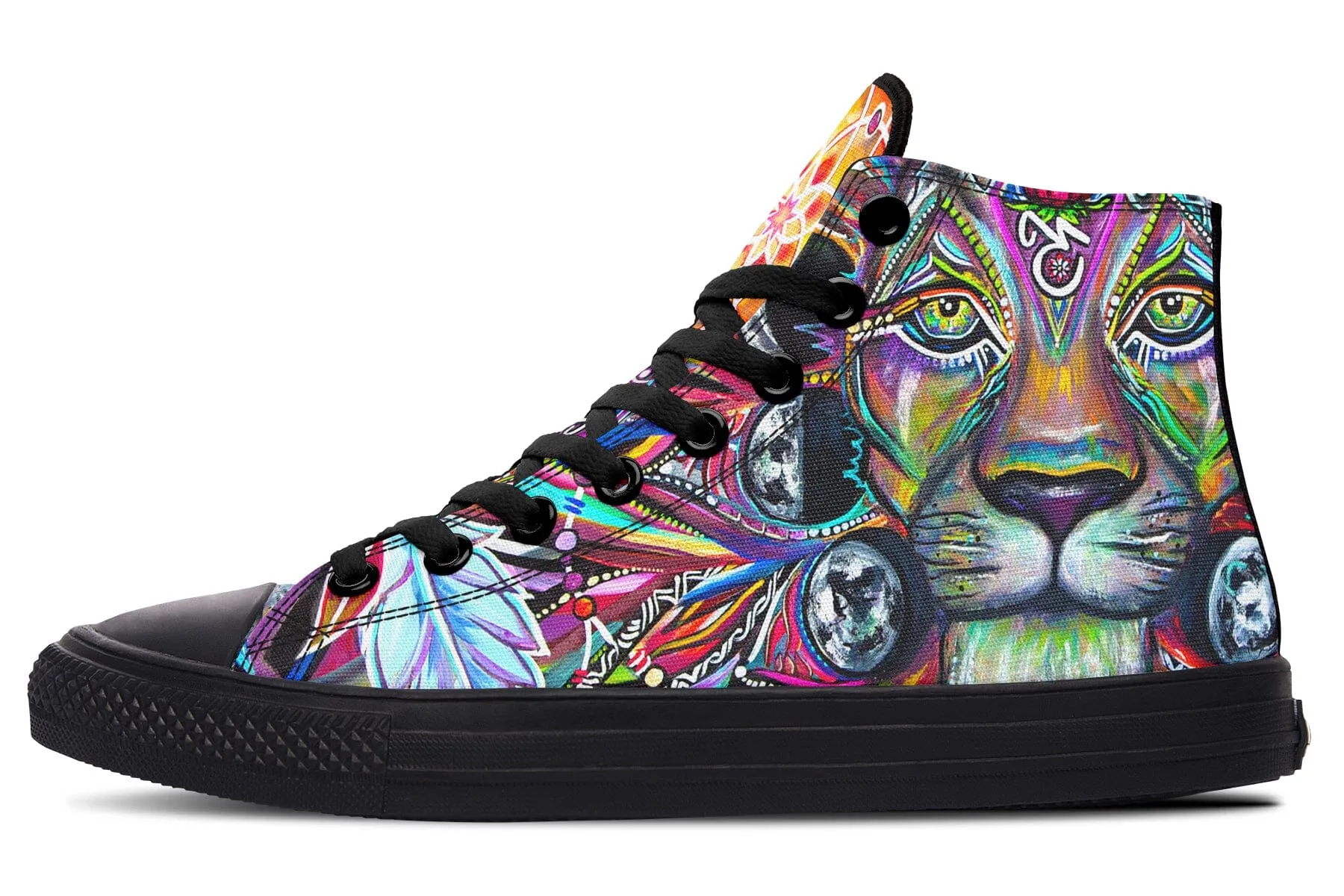 Lunar Lion High Top Shoes