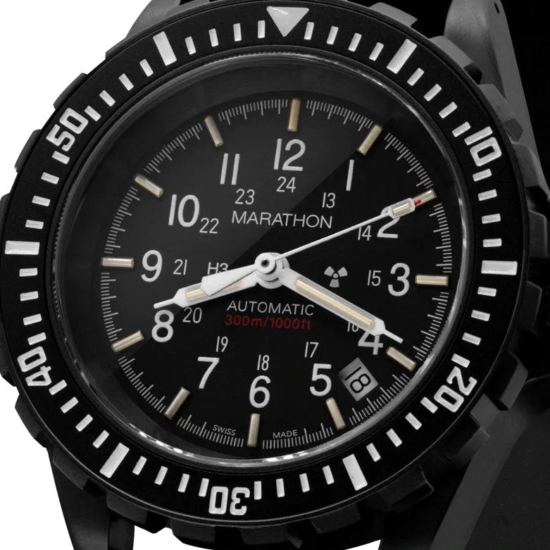 MAR Watch Dive Large Anthracite Divers AutoMTic GSAR