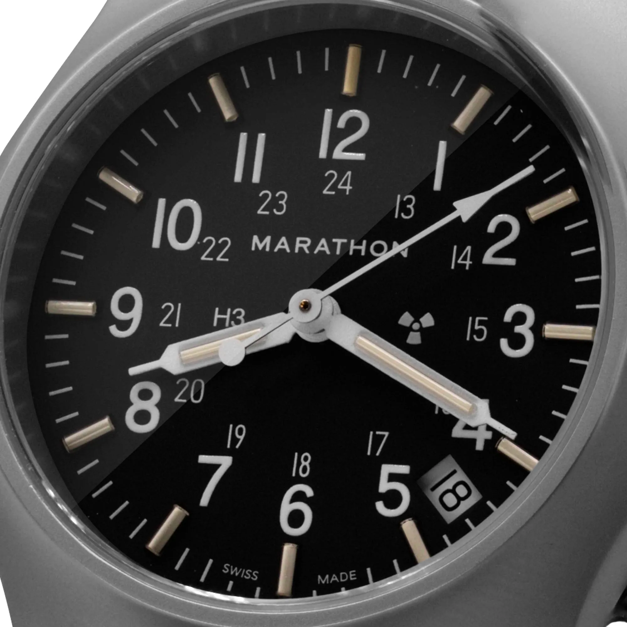 MAR Watch General Purpose Re-Issue Stainless Steel GP Quartz With Date GPQ