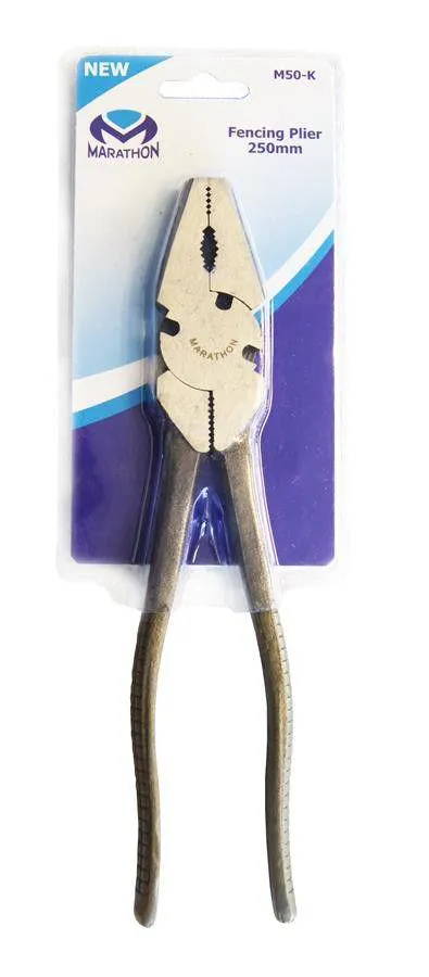 Marathon Fencing Plier Heavy Duty - Knurled Handles