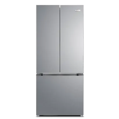 Marathon MFF180SSFD 18 cu.ft. French Door Bottom Mount Frost Free Refrigerator in Stainless Steel