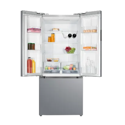 Marathon MFF180SSFD 18 cu.ft. French Door Bottom Mount Frost Free Refrigerator in Stainless Steel