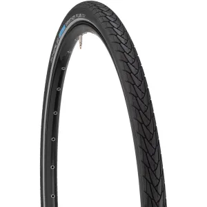 Marathon Plus Touring-Hybrid Bike Tire - 700 x 32, Clincher, Wire, Black/Reflective, Performance Line