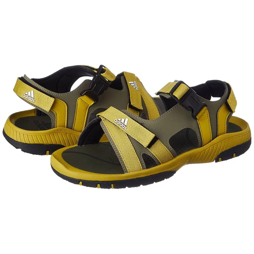 Men's Adisist Sandal (Pulse Olive/Olive Strata/Cloud White/Core Black)