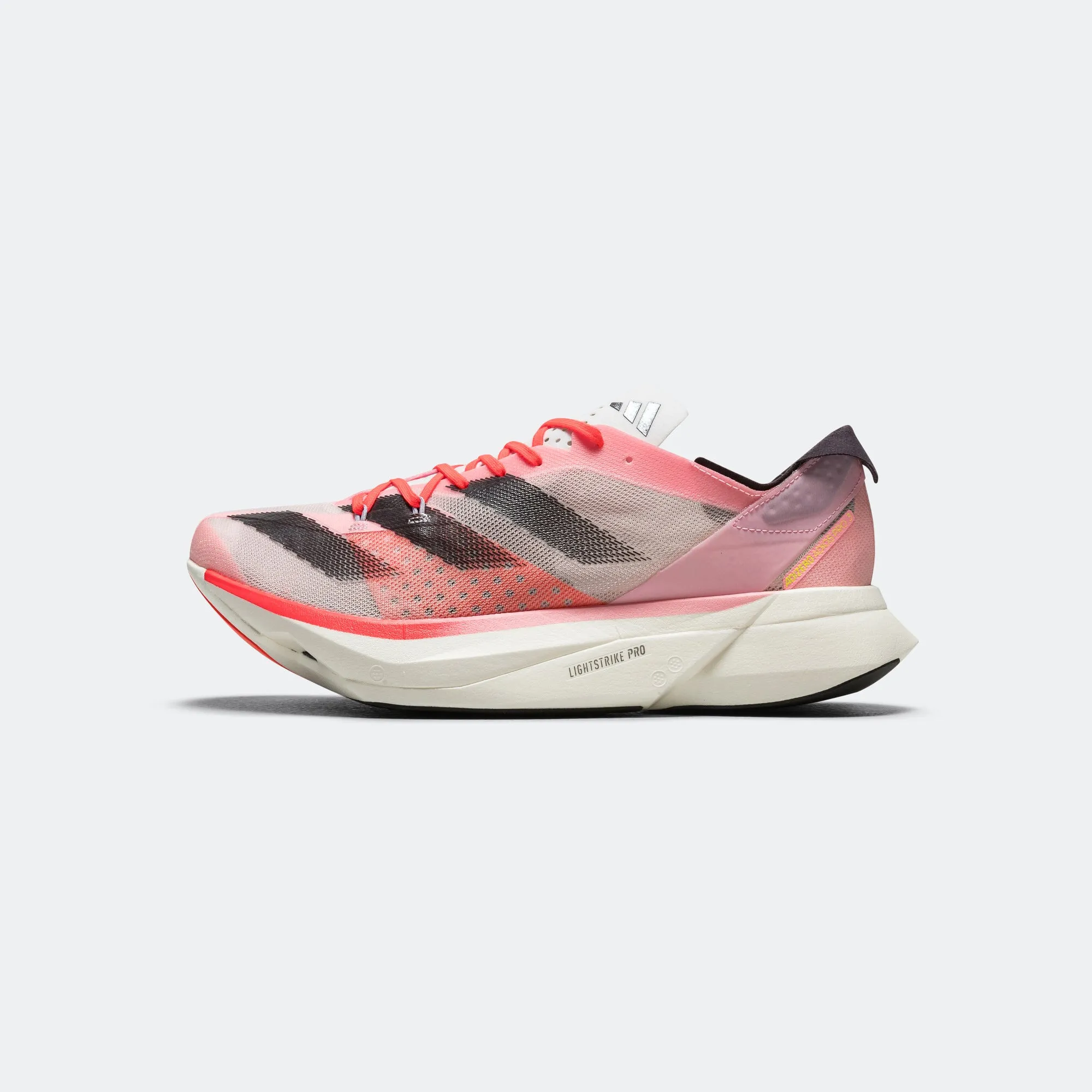 Mens Adizero Adios Pro 3 - Pink Spark/Aurora Met-Sand Pink