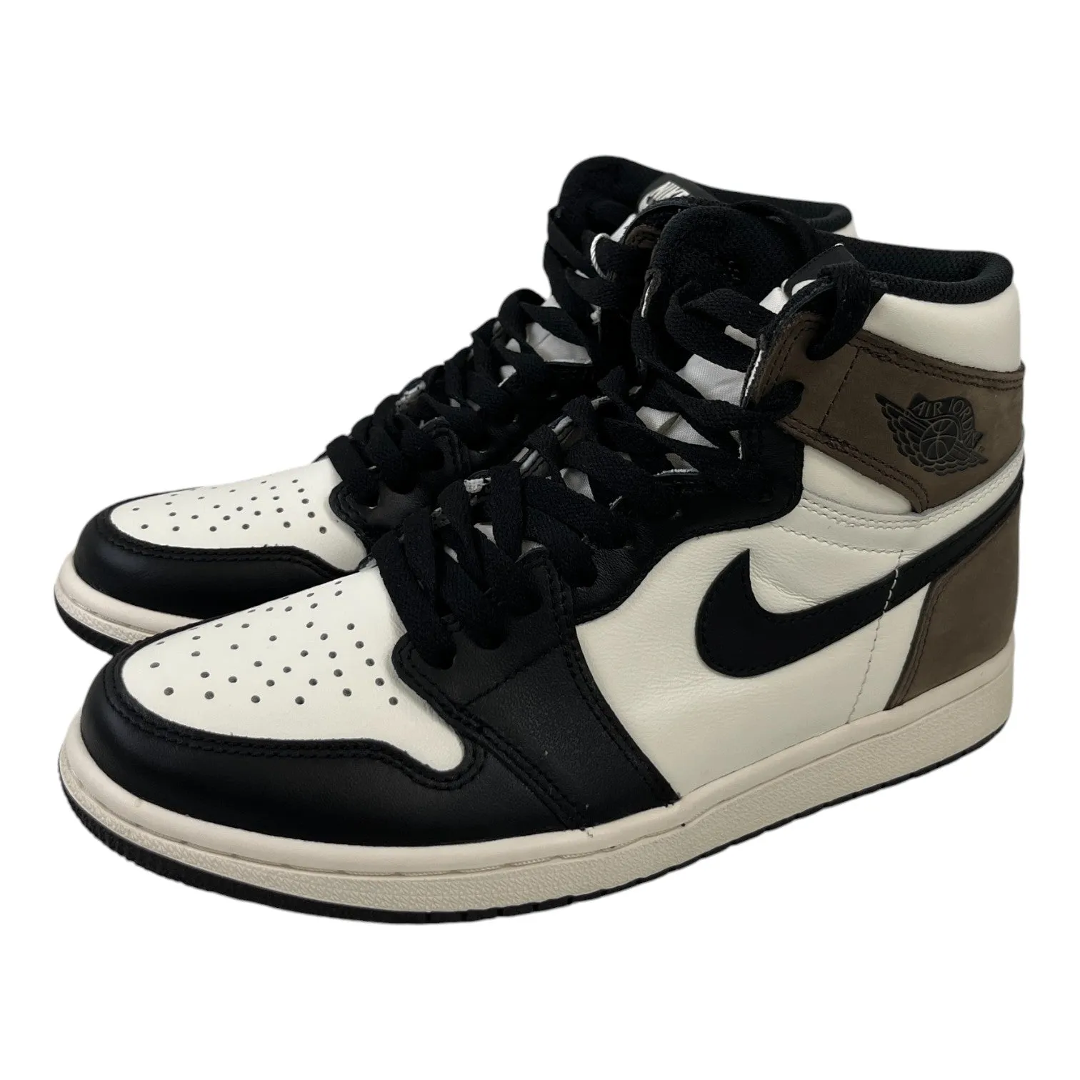 Men's Air Jordan 1 "Mocha" High Trainers White Size EU 40.5 / UK 6.5