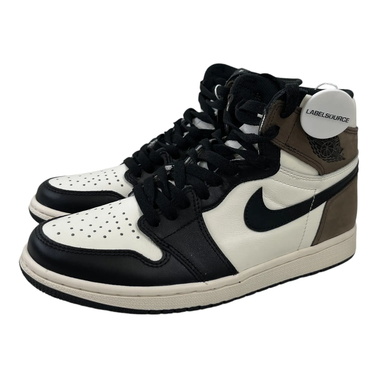 Men's Air Jordan 1 "Mocha" High Trainers White Size EU 40.5 / UK 6.5