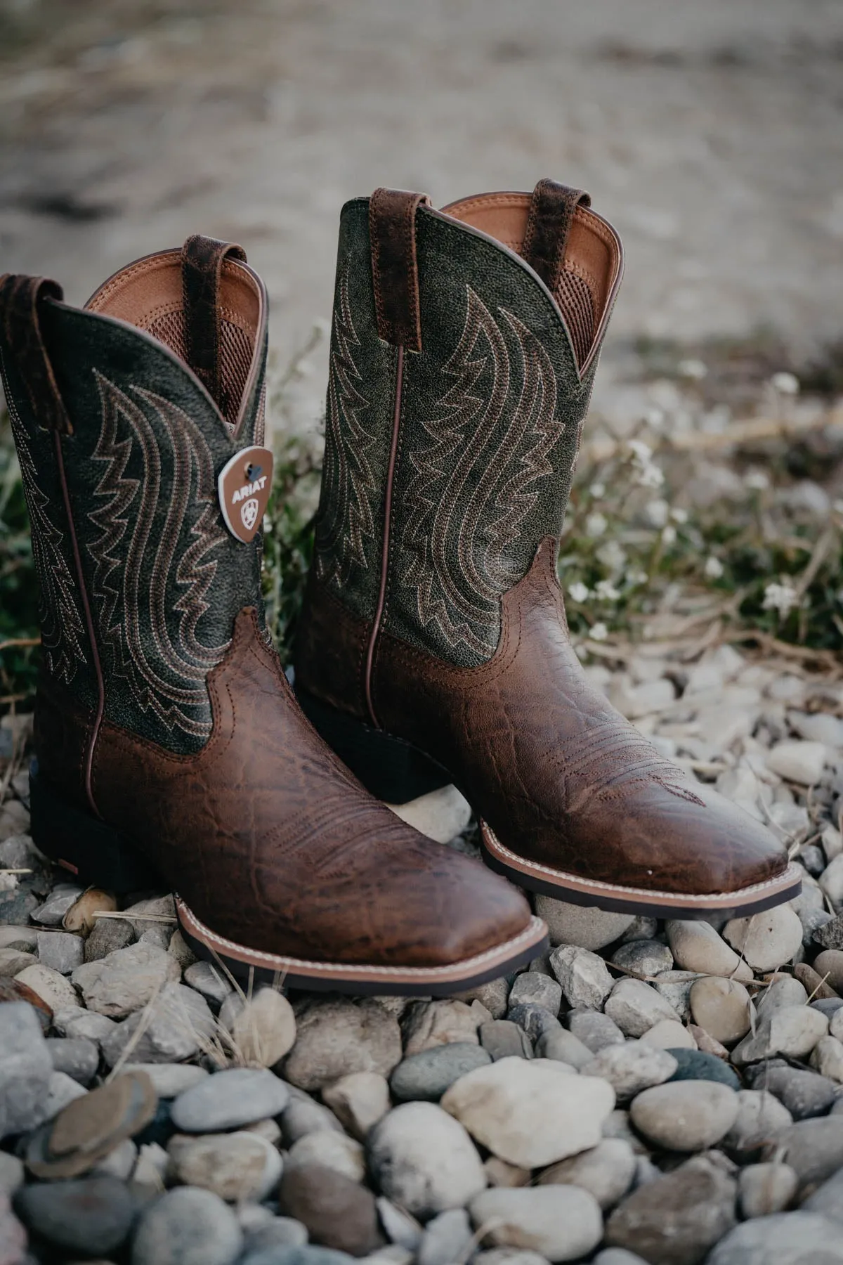 Men's 'Big Country' Western Boot by Ariat {Mahogany Elephant}