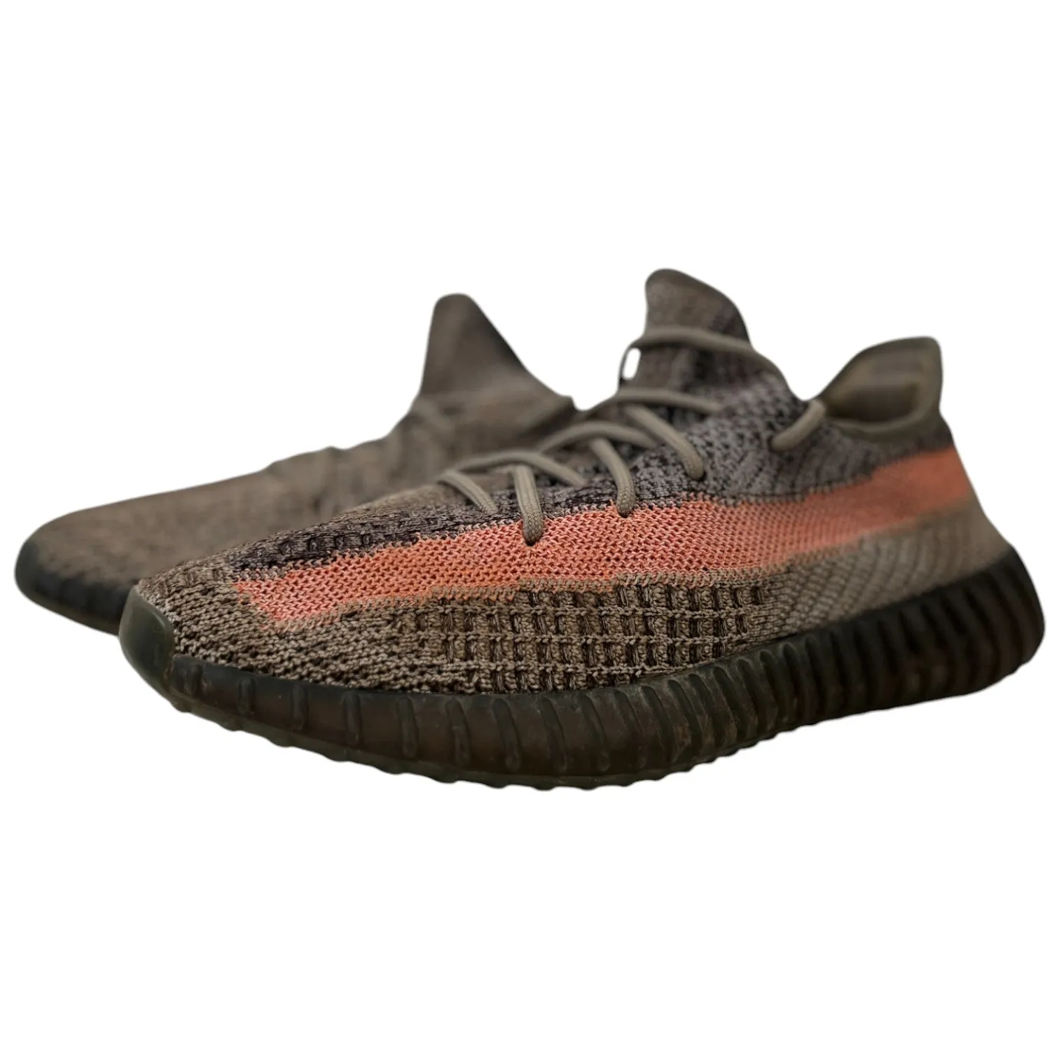 Men's Boost 350 V2 Ash Stone Low Trainers Grey Size EU 42.5 / UK 8.5