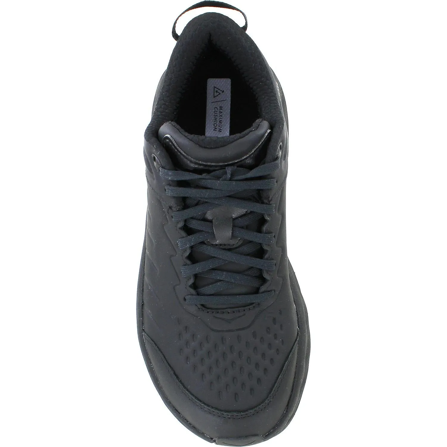 Men's Hoka Bondi SR Black Leather