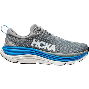 Men's Hoka Gaviota 5 Limestone/Diva Blue Mesh