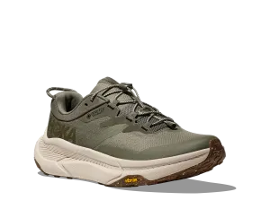 Men's Hoka Transport GTX Color: Slate / Oat Milk