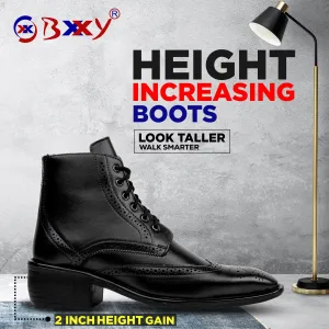 Men's Latest Comfortable Height Increasing Formal Office wear Boots