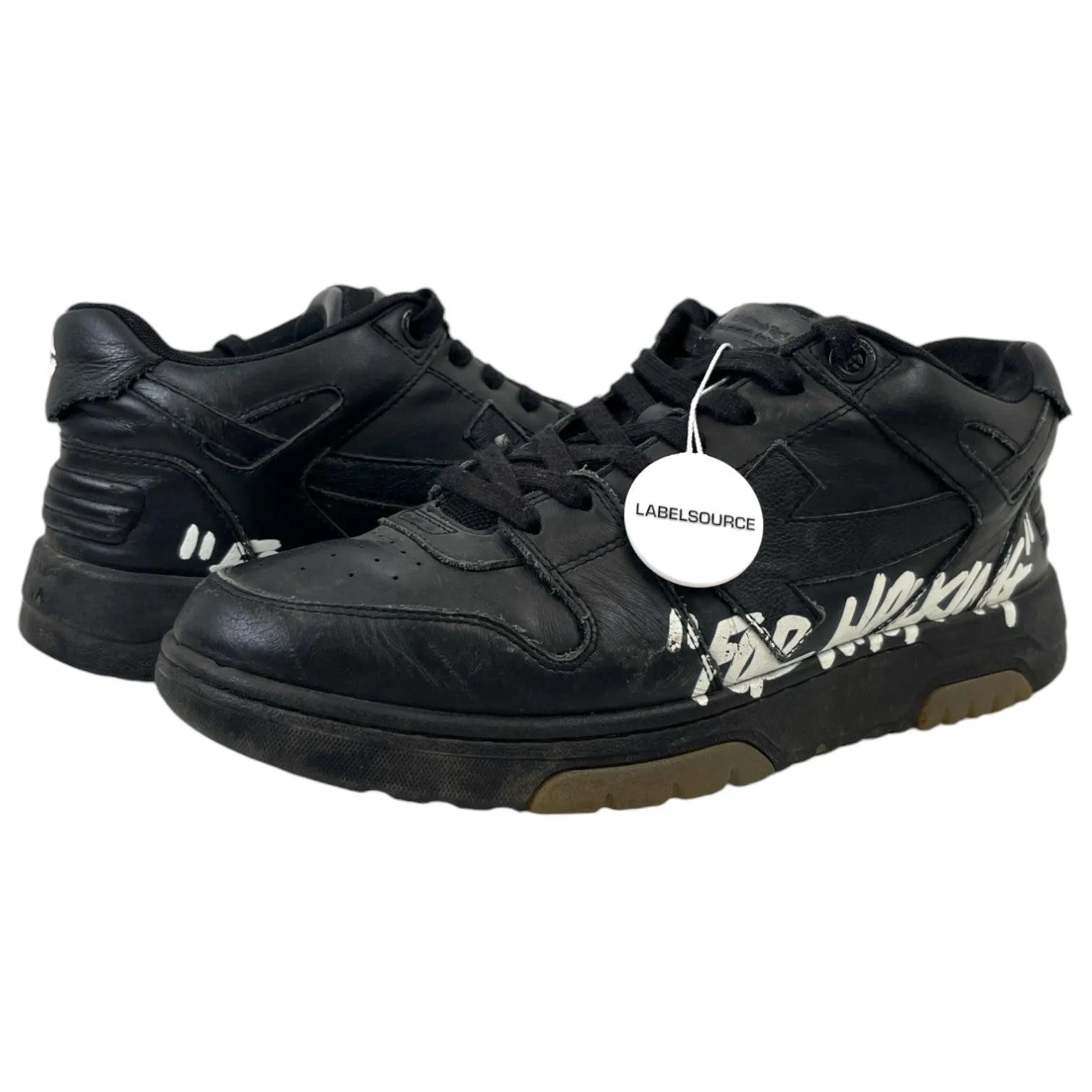 Men's Out Of Office Low Trainers Black Size EU 43 / UK 9