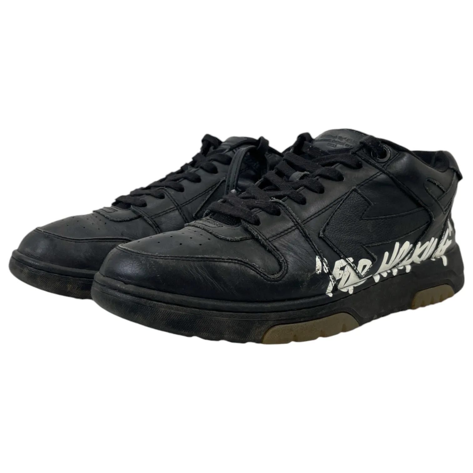 Men's Out Of Office Low Trainers Black Size EU 43 / UK 9