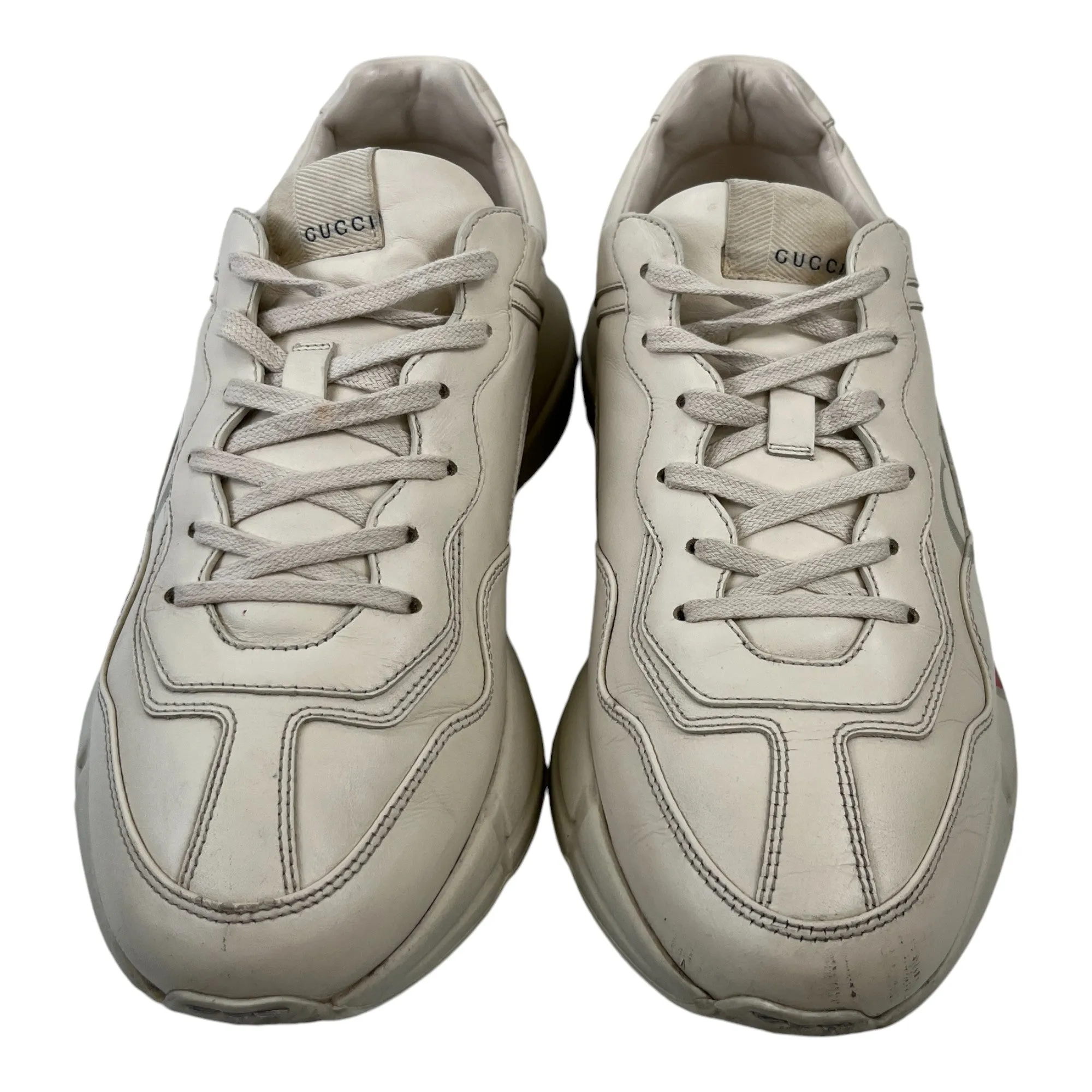 Men's Rhyton Low Trainers Cream Size EU 42 / UK 8