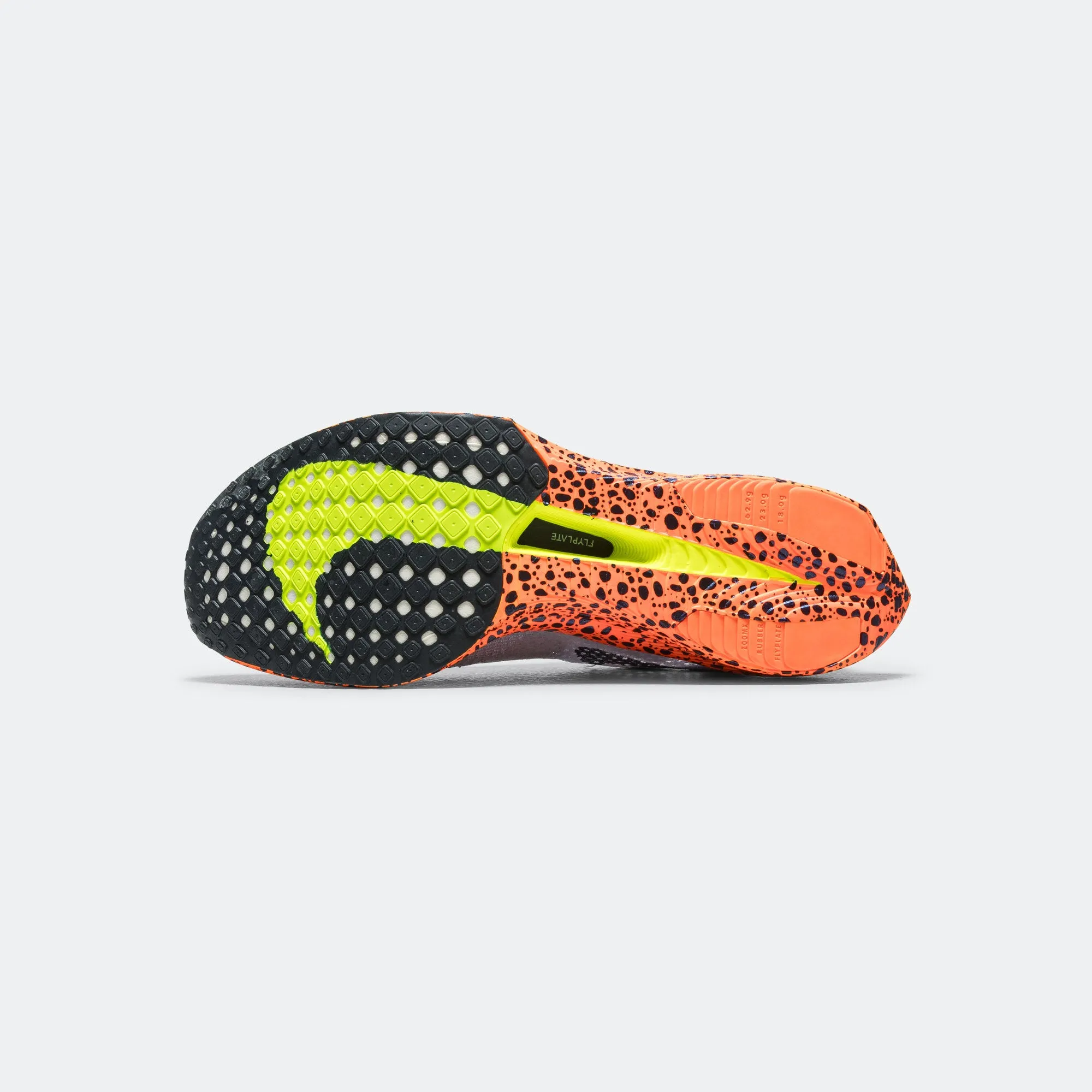 Mens ZoomX Vaporfly Next% 3 'Olympic' - Football Grey/Electric Orange