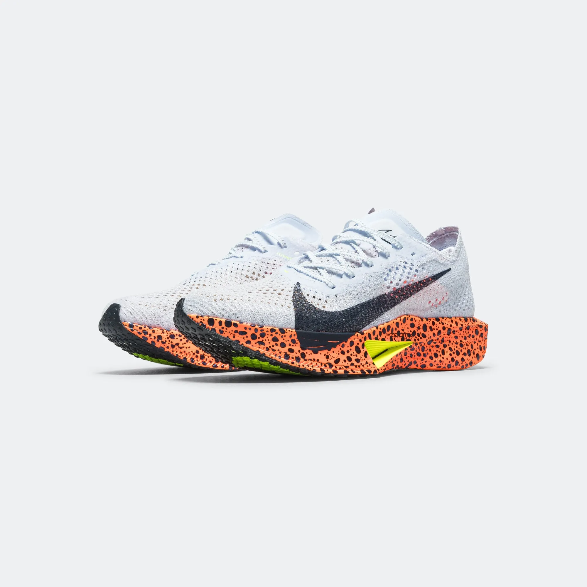 Mens ZoomX Vaporfly Next% 3 'Olympic' - Football Grey/Electric Orange