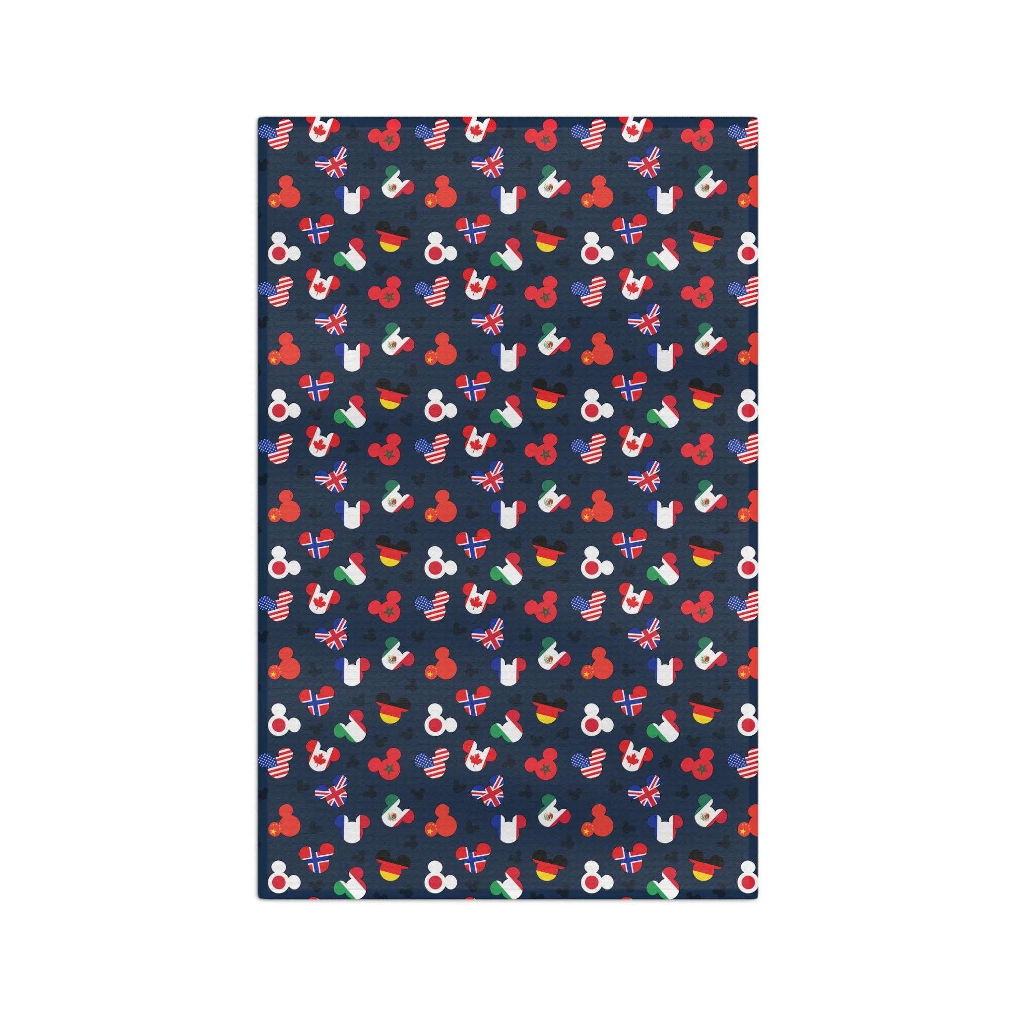 Mickey Flags Microfiber Athletic Towel